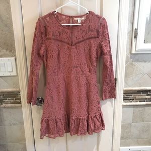 Pink Lace Dress